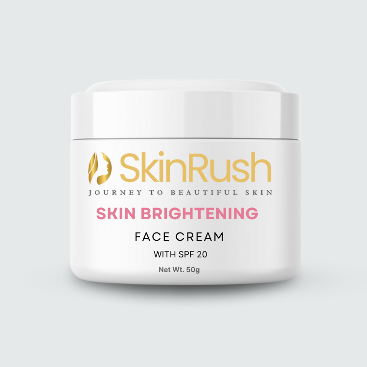 SkinRush Skin Brightening Cream with SPF 20 & Rose Water